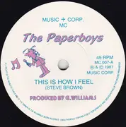 7inch Vinyl Single - The Paperboys - This Is How I Feel