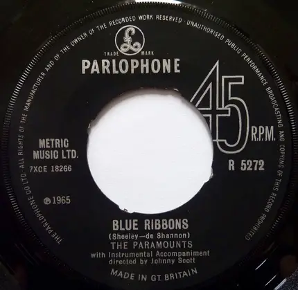 The Paramounts - Blue Ribbons