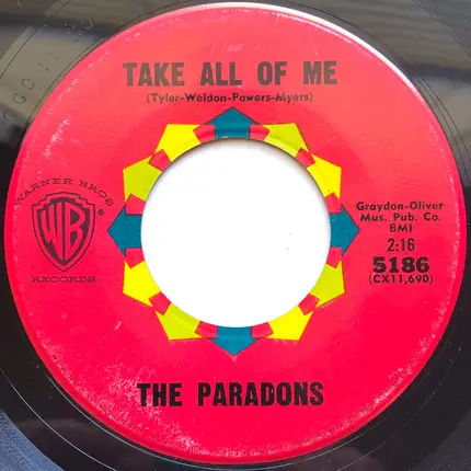 The Paradons - Take All Of Me