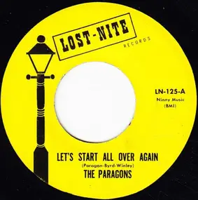 The Paragons - Let's Start All Over Again / Stick With Me Baby