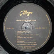 LP - The Parris Mitchell Strings - From Paris, With Love