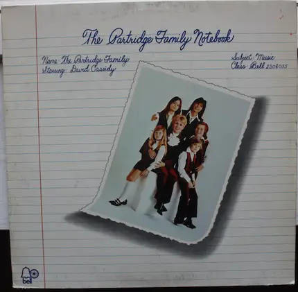 The Partridge Family Starring Shirley Jones Featuring David Cassidy - The Partridge Family Notebook