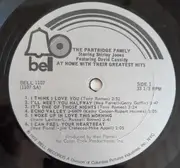 LP - The Partridge Family Starring Shirley Jones Featuring David Cassidy - The Partridge Family At Home With Their Greatest Hits