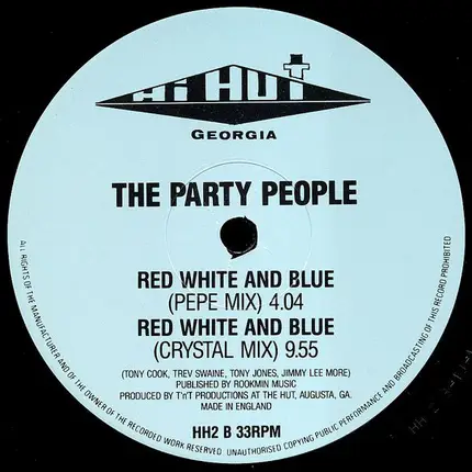 The Party People - Red White And Blue