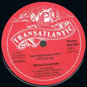 pasadena roof orchestra - White Christmas