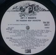 LP - The Pasadena Roof Orchestra - Isn't It Romantic