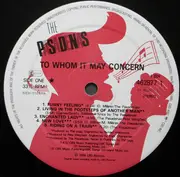 LP - The Pasadenas - To Whom It May Concern