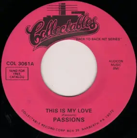 The Passions - This Is My Love / Sunday Kind Of Love