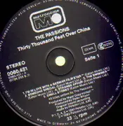LP - The Passions - Thirty Thousand Feet Over China