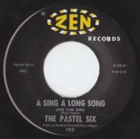 Pastel Six - A Sing A Long Song / The Strange Ghost