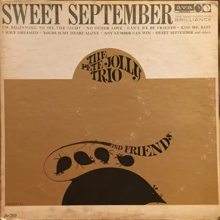 The Pete Jolly Trio - Sweet September