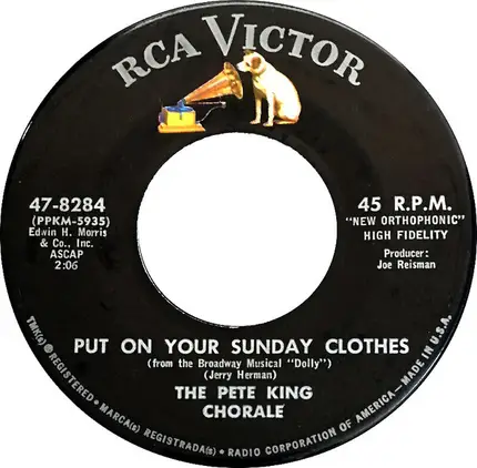 The Pete King Chorale - Hello, Dolly