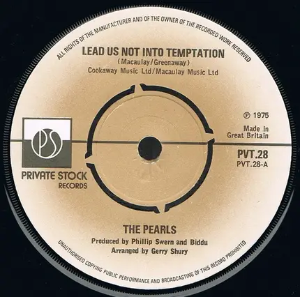 The Pearls - Lead Us Not Into Temptation