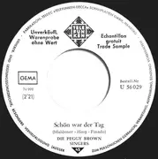 7inch Vinyl Single - The Peggy Brown Singers - Sweet Halali