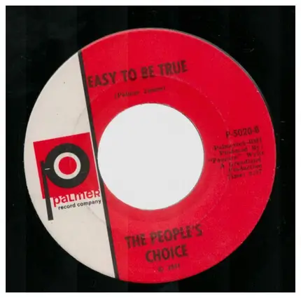 The People's Choice - Savin' My Lovin' For You