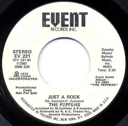 The Peppers - Do It, Do It / Just A Rock