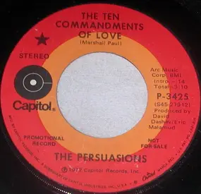 The Persuasions - The Ten Commandments Of Love