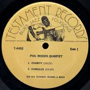 LP - The Phil Woods Quartet - New Music By The New Phil Woods Quartet