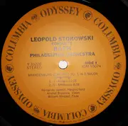 LP - The Philadelphia Orchestra , Leopold Stokowski - Stokowski Conducts Bach