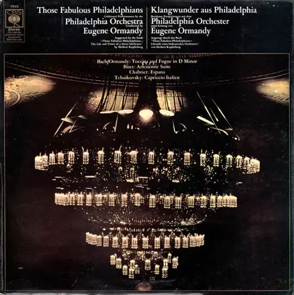 Bach / Bizet / Chabrier / Tchaikovsky - Those Fabulous Philadelphians