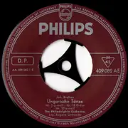 7inch Vinyl Single - The Philadelphia Orchestra : Johannes Brahms - Ungarische Tänze