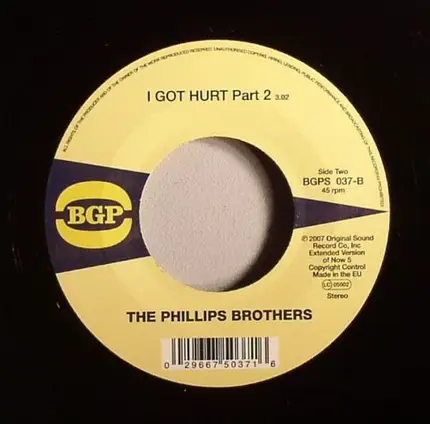 The Phillips Bros. - i Got Hurt
