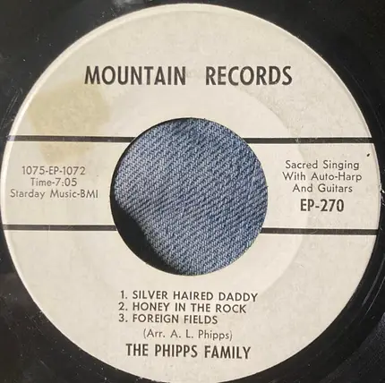 The Phipps Family - We'll Work 'Til Jesus Comes / Pilgrim Of Sorrow