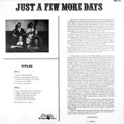 LP - The Phipps Family - Just A Few More Days - Mono