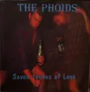 7inch Vinyl Single - The Phoids - Seven Inches of Love - Clear Blue