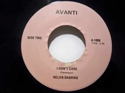 The Pixies Three / Helen Shapiro - 442 Glenwood Avenue / I Don't Care