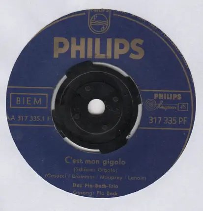 The Pia Beck Trio - C'est Mon Gigolo
