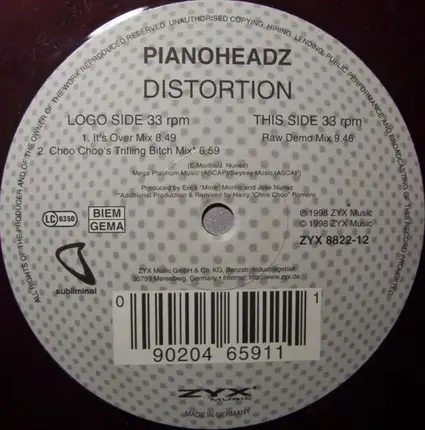 The Pianoheadz - Distortion