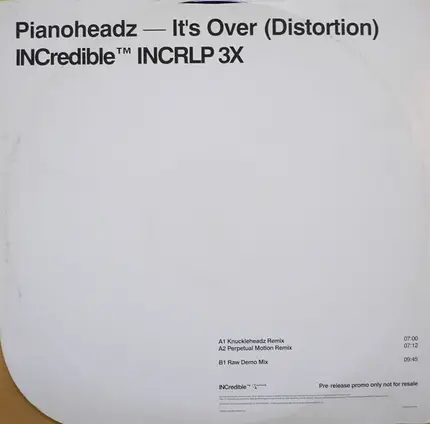 The Pianoheadz - It's Over (Distortion)
