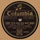 Schellack - The Piccadilly Players Under The Direction Of Al Starita - I Want To Be Alone With Mary Brown / C.O.N.S.T.A.N.T.I.N.O.P.L.E.
