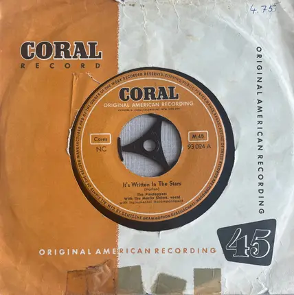 The Pinetoppers And The Marlin Sisters / The Pinetoppers With The Marlin Sisters - Seven Lonely Days / It's Written In The Stars