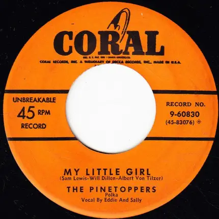 The Pinetoppers - Tennessee Warbler / My Little Girl