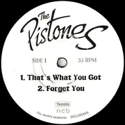 7inch Vinyl Single - The Pistones - That's What You Got - EP, Numbered
