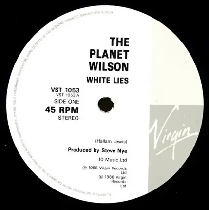 The Planet Wilson - White Lies