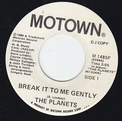 The Planets - Break It To Me Gently