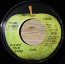 7inch Vinyl Single - The Plastic Ono Band - Cold Turkey - Jacksonville Pressing