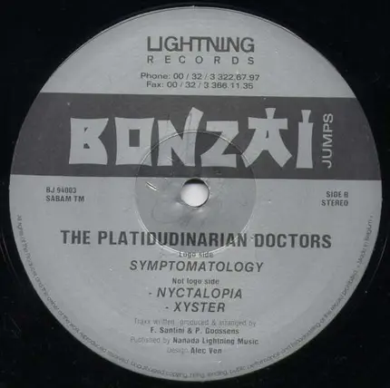 The Platidudinarian Doctors - Symptomatology