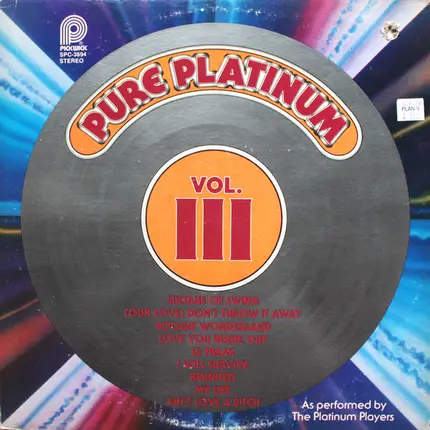The Platinum Players - Pure Platinum Vol. III