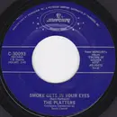 7inch Vinyl Single - The Platters - Smoke Gets In Your Eyes / Harbor Lights