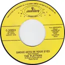 7inch Vinyl Single - The Platters - Smoke Gets In Your Eyes / Harbor Lights - Yellow label,RCA Indianapolis