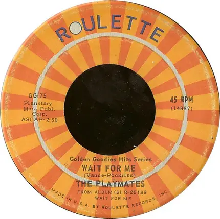 The Playmates - Jo-Ann / Wait For Me