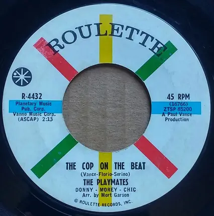 The Playmates - Keep Your Hands In Your Pockets / The Cop On The Beat