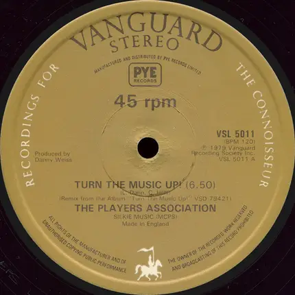 The Players Association - Turn the Music Up!