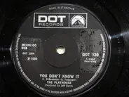 The Playhouse - You Don't Know It
