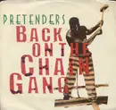 7inch Vinyl Single - The Pretenders - Back On The Chain Gang