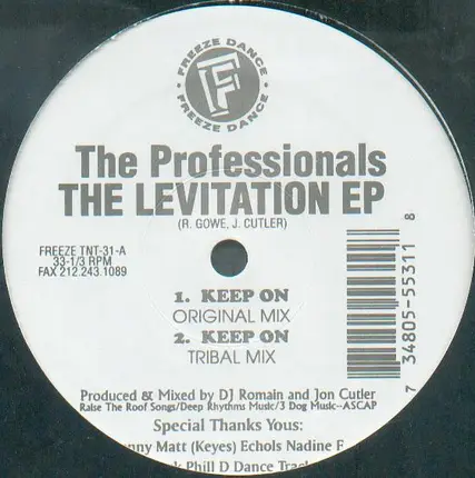 The Professionals - The Levitation EP